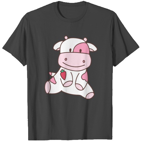 strawberry cow T Shirts