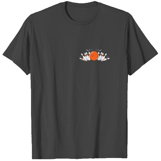 BOWLING No Crying With The Bowling Motif T Shirts
