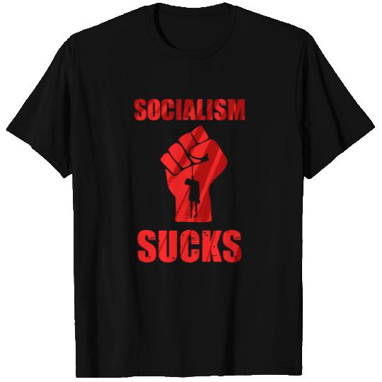 Socialism Sucks Capitalism Conservative T Shirts