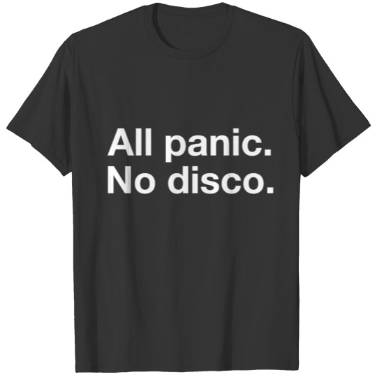 all panic no disco T-shirt