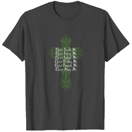 St Patrick'S Day Celtic Cross Prayer Christian Att T Shirts