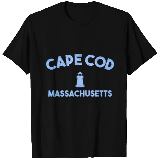 Cape Cod Massachusetts Blue Lighthouse T Shirts