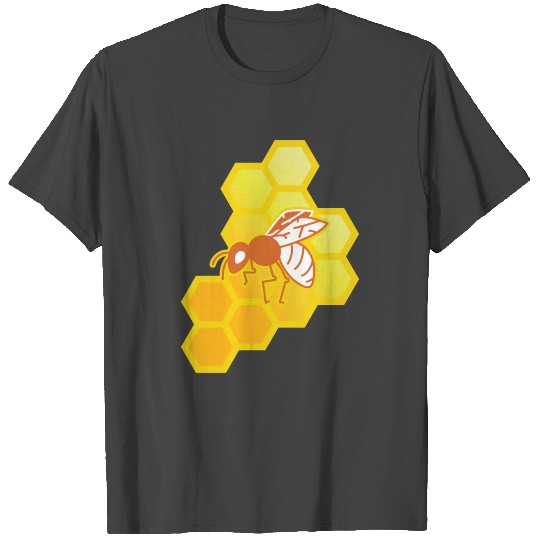 Honey Bee Lover Gift - Honeycomb T Shirts