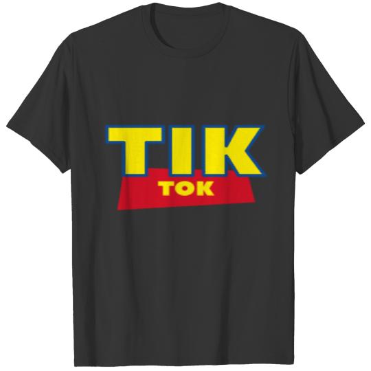 TIK TOK TOY STORY FUNNY T Shirts
