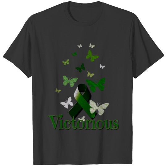 Victorious Green Awareness Ribbon T-shirt