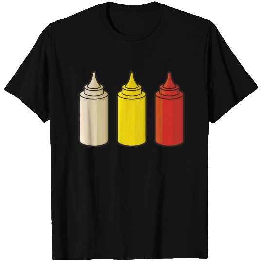 Mayo, mustard and ketchup T Shirts