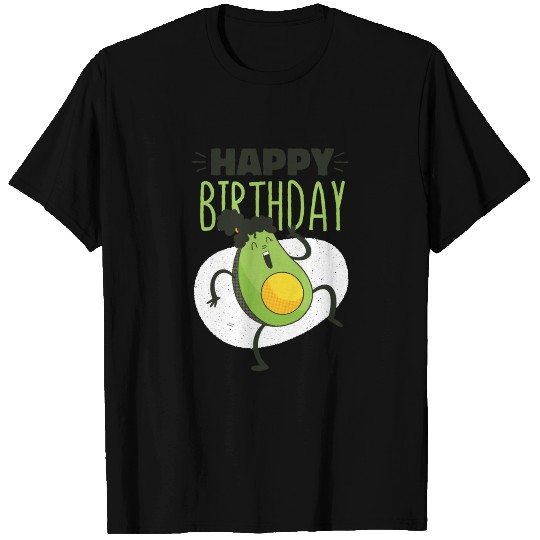 Happy Birthday Congratulations Avocado T Shirts