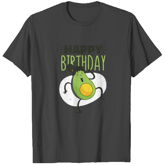 Happy Birthday Congratulations Avocado T Shirts