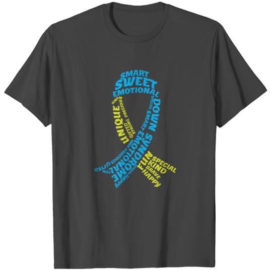 Down Syndrome Awareness Ribbon Special Education T T Shirts