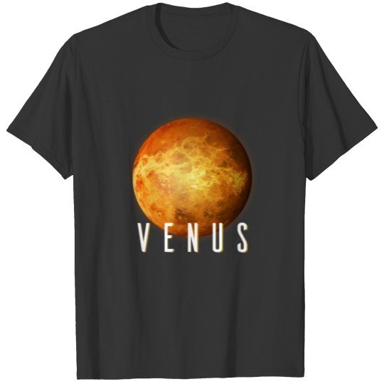 Kids Solar System Planet Venus - Kids Space Scienc T-shirt