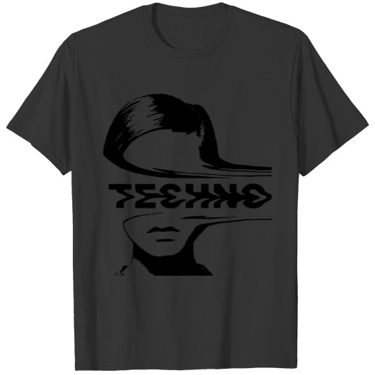 techno electronic T-shirt