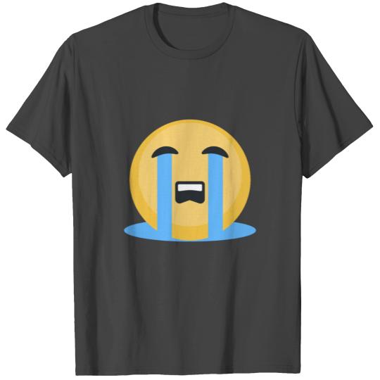 Sad Crying Face T Shirts