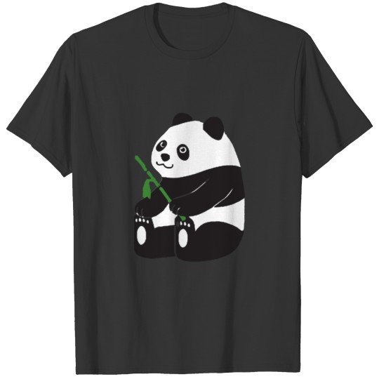 Panda Love Bamboo Funny T-shirt