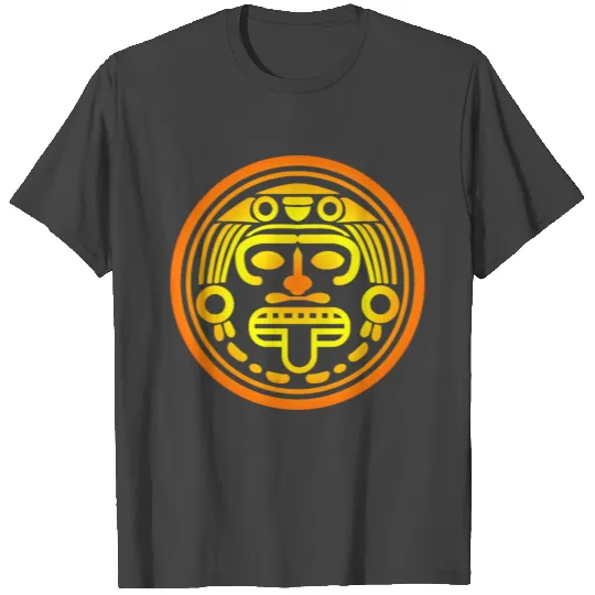 Aztec Symbol Aztec Sun God Tribal Gift Idea T Shirts
