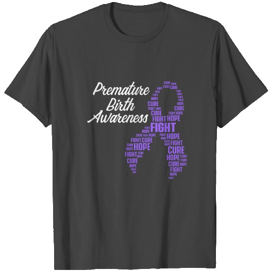 Micro Preemie NICU New Mom Dad Awareness T Shirts