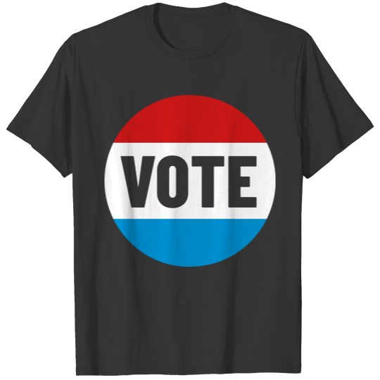 Vote Flag Circle T-shirt