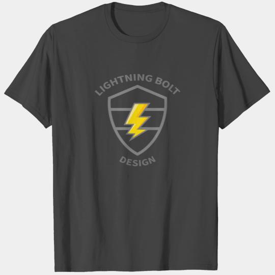 lightning bolt design T Shirts