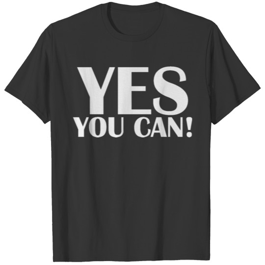 YES YOU CAN! (Ivory) - NEW T Shirts