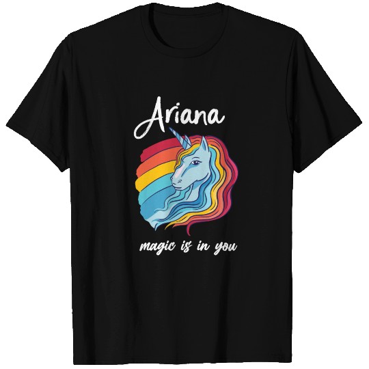 Ariana unicorn gift T Shirts