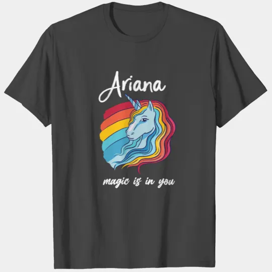 Ariana unicorn gift T Shirts