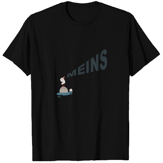 Meins mit Möwe | My with Seagull | German Design T Shirts