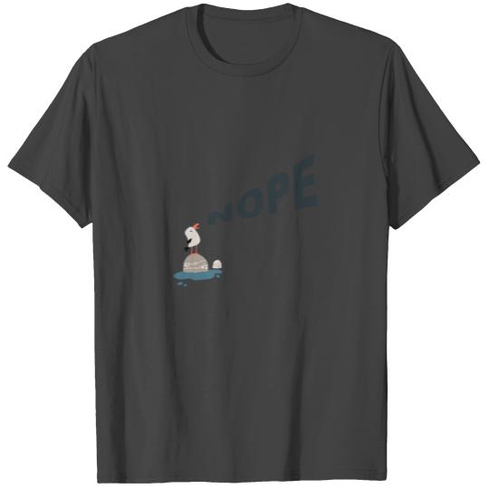 Nope with Seagull T Shirts