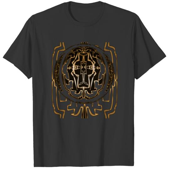 Abstract Aztec Glowing Orb T-shirt