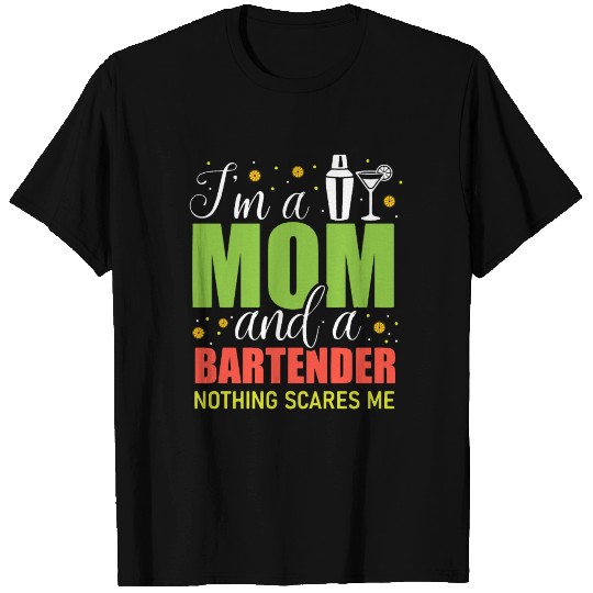 Mom Bartender Bartending Mama Gift T Shirts
