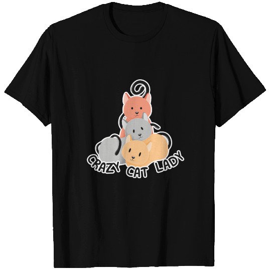 Crazy Cat Lady T Shirts
