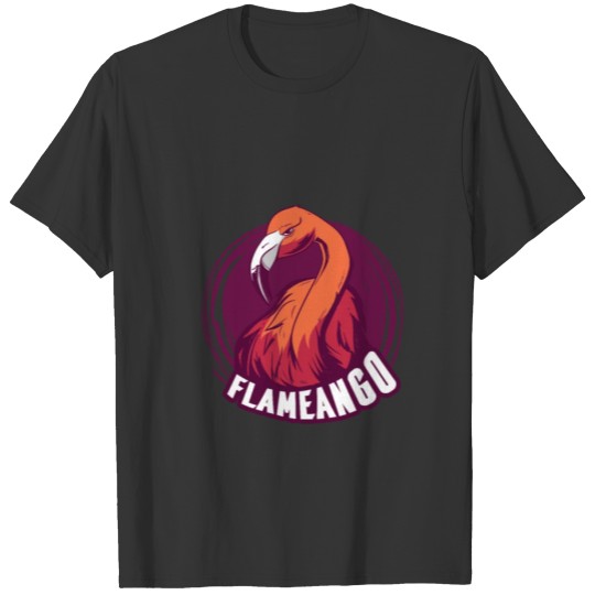 Angry flamingo T-shirt