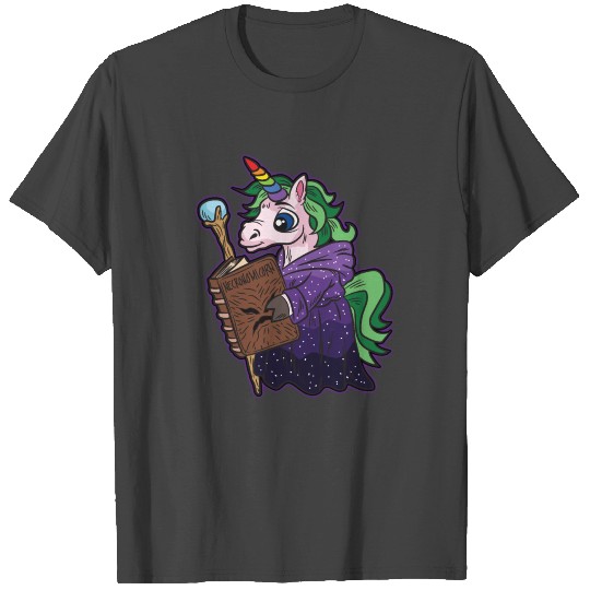 MAGICIAN UNICORN Necromancer Sorcerer Spell Caster T Shirts