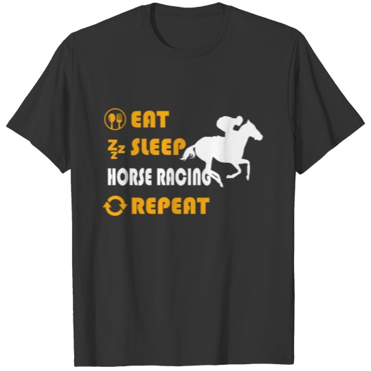 Horse Racing Graphic T-Shirt T-shirt