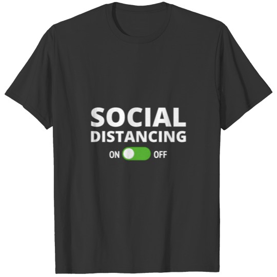 Social Distancing On T-shirt