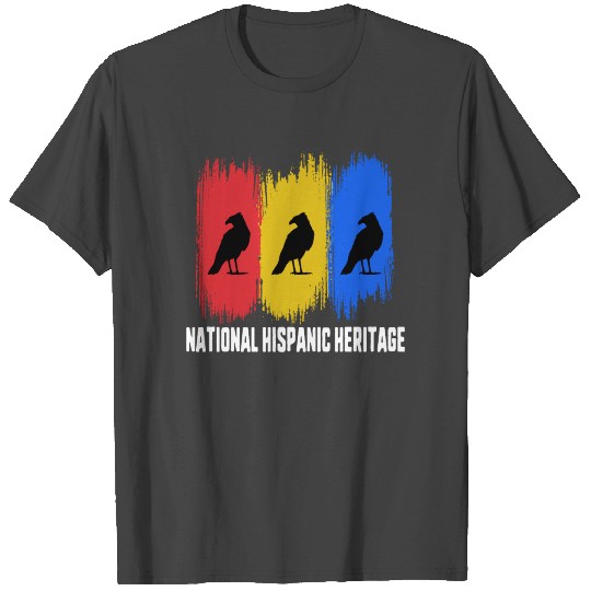 National Hispanic Heritage Month Latino Flag T Shirts