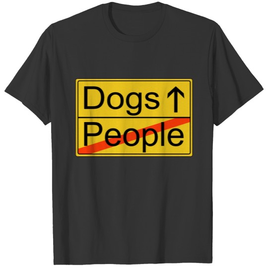 I love Dogs I Hate People. T-shirt