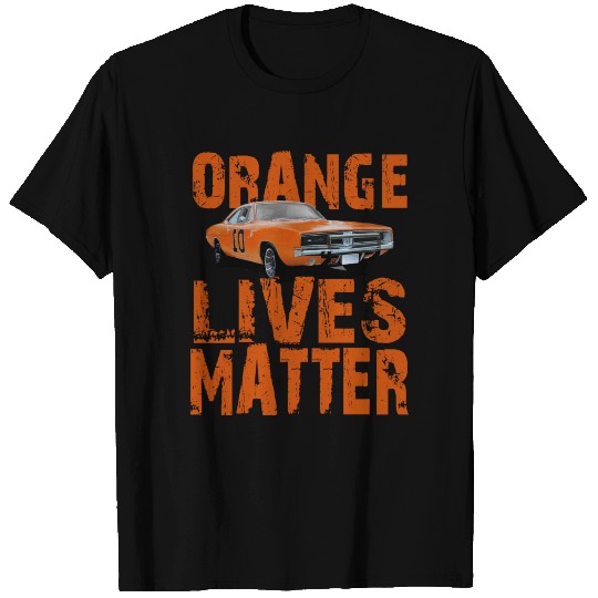 General Lee Dukes Of Hazzard Retro Orange Lives T Shirts