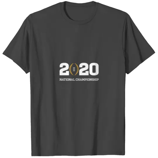 2020 National Championship Football T Shirts