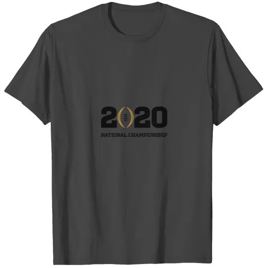 2020 National Football Championship T Shirts