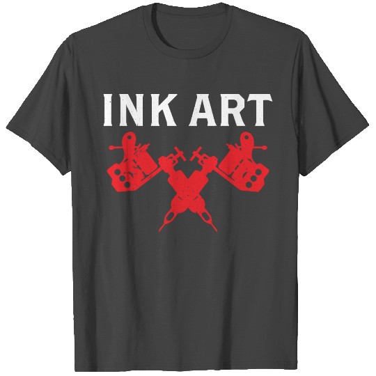 Coil Tattoo Machine Ink Art Design Tattooed Gift T Shirts