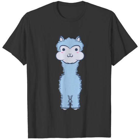 Cute Alpacka Motif Great For Children T-shirt
