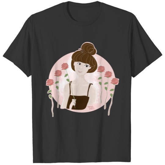 Red roses T-shirt