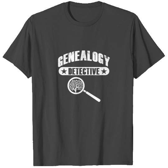 genealogy detective T Shirts