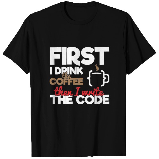 Computer Programmer needs coffee T Shirts