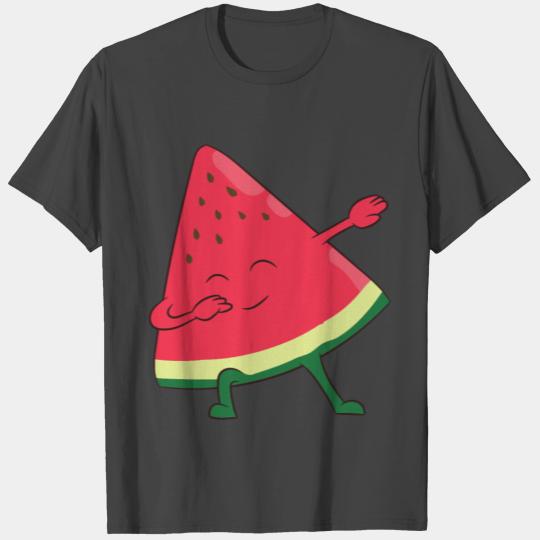 Funny Water Melon Dabbing Watermelon T Shirts