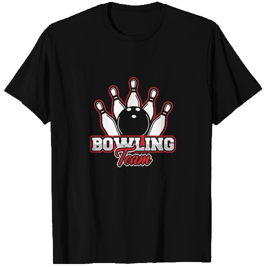 Bowling Team Bowling Bowlers Skittles Sport Gift T Shirts