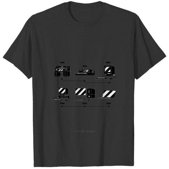 COMPUTER TIMELINE EVOLUTION T-shirt