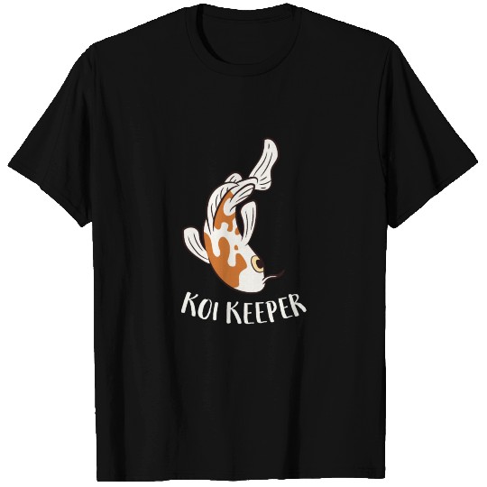 Funny Koi Keeper Japanese Koi Fish Lover T Shirts