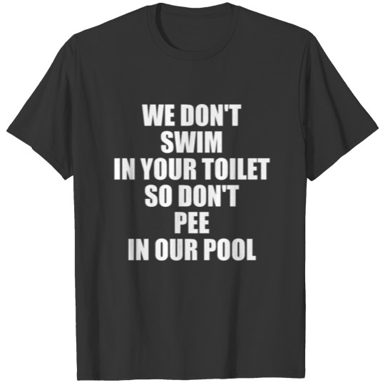 Funny Pool Gift T-shirt