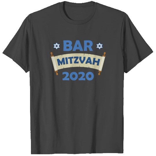 Jewish Celebration Star of David Bar Mitzvah 2020 T Shirts