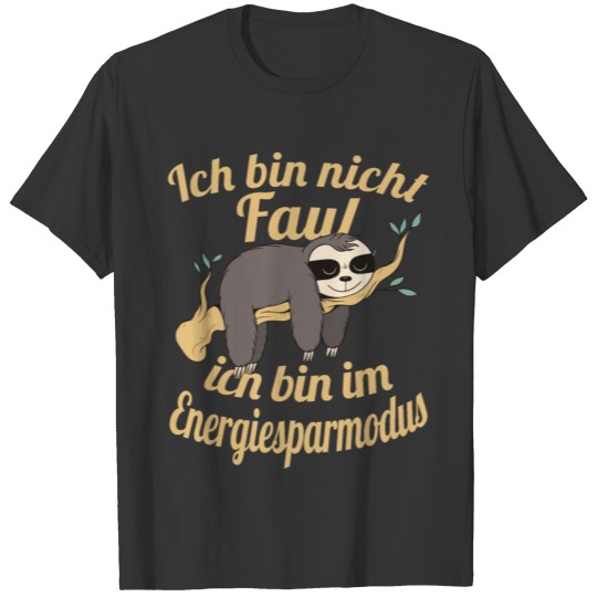 Sloth Sleep Cute Gift T-shirt